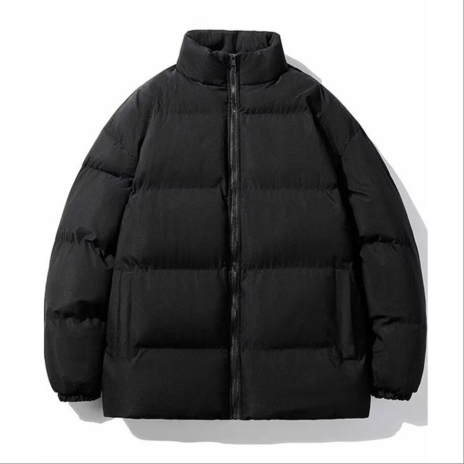Cotton coat men's new winter bread coat couple's trendy fashionable cotton coat loose trendy brand ins cotton padded jacket for men