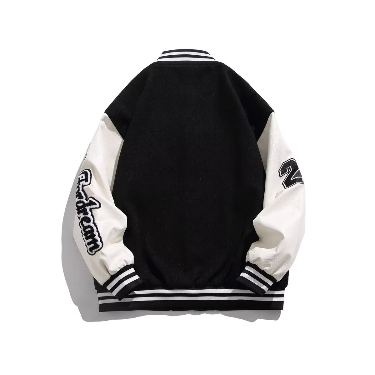 Jointly-branded trendy baseball uniform jacket American New Year campus couple jacket
