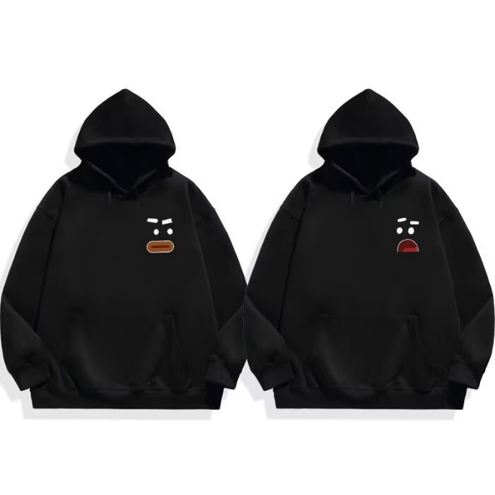Harajuku Lazy Ins Japanese Fashion New Style Different Couple Sweatshirt Women's Hoodie Spring and Autumn Style Temperament