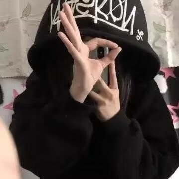 Plush embroidered hooded fleece sweatshirt for women, winter high street ins fashion brand loose thickened top hoodie