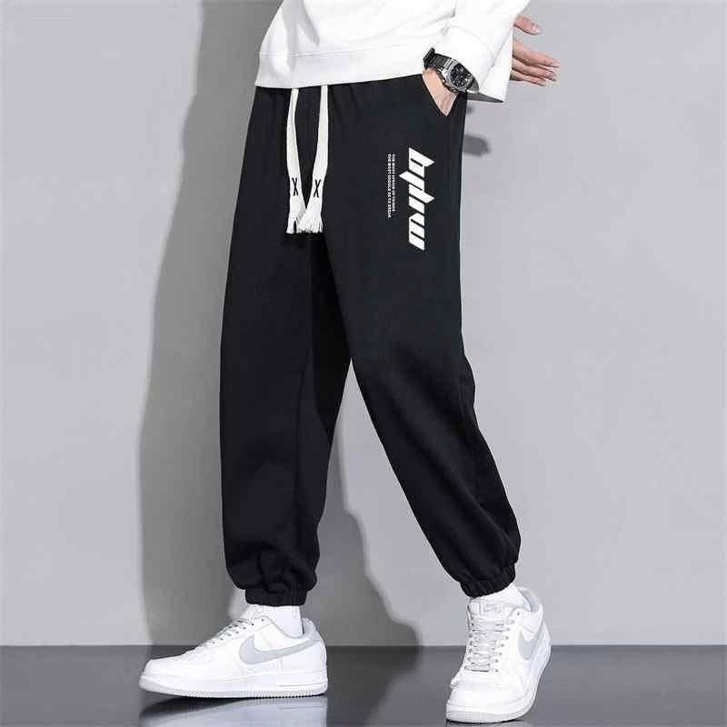 Trendy Harem pants new fashion trendy brand summer men's youth trendy casual pants nine-point pants loose-fitting print