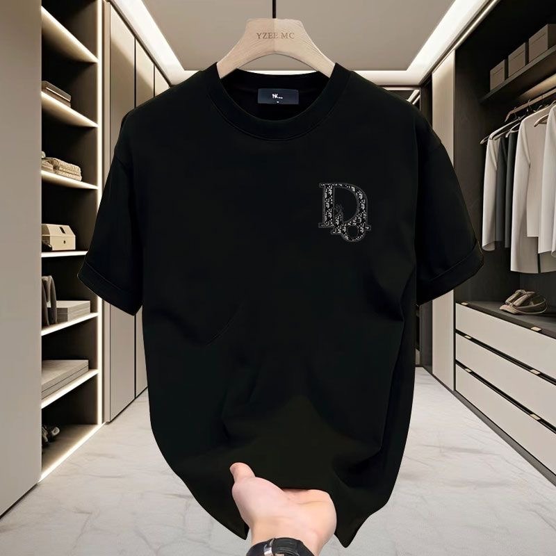 Short-sleeved T-shirts for men and women, the same summer new trendy brand casual loose ins versatile couple T-shirt tops