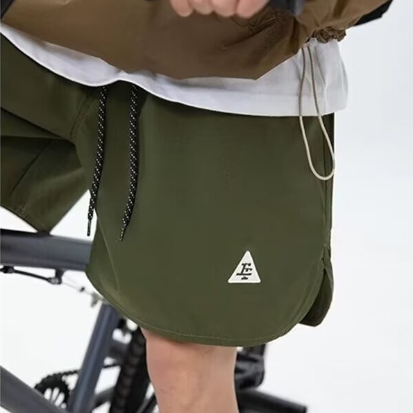 Mountain retro casual shorts summer trendy brand simple men's versatile shorts sports five-point pants